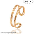 13787 xuping moda nuevo diseño oro señoras anillo de dedo sin piedra